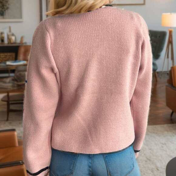 Button Down Long Sleeve Cardigan - Picture 4 of 5